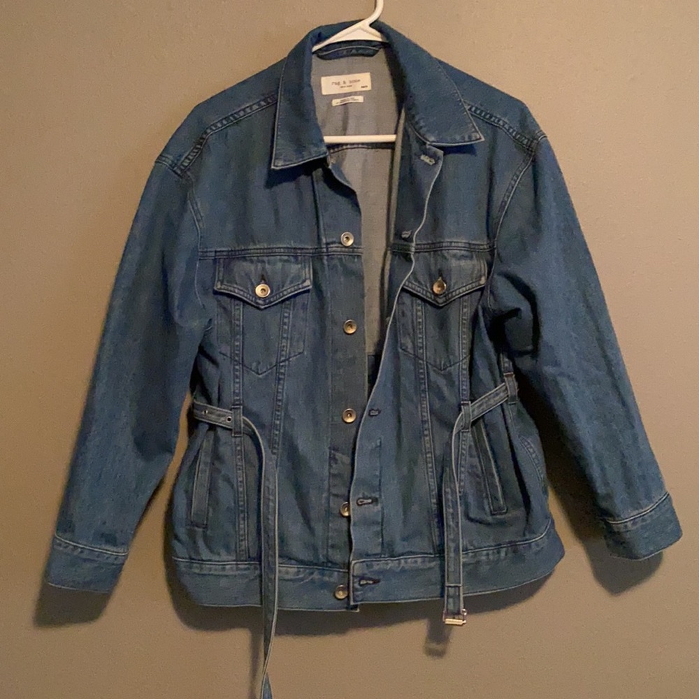 Rag & Bone Max Trucker jacket in Bluegrass - Picture 4 of 4